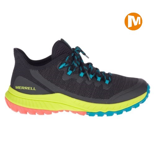 Merrell Bravada Wanderschuhe Damen Schwarz/Mehrfarbig [DE-ZWUYS]